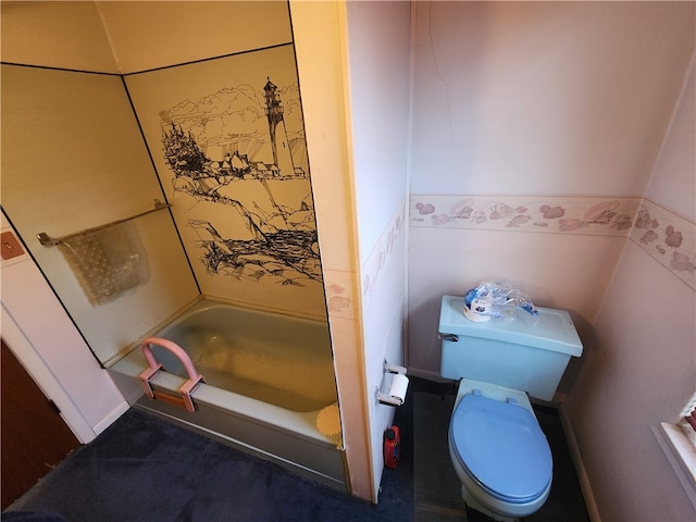 bathroom with toilet