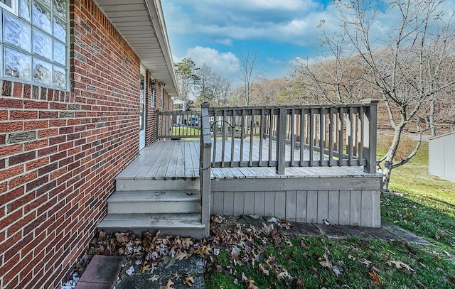 view of deck