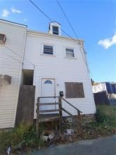 view of rear view of property