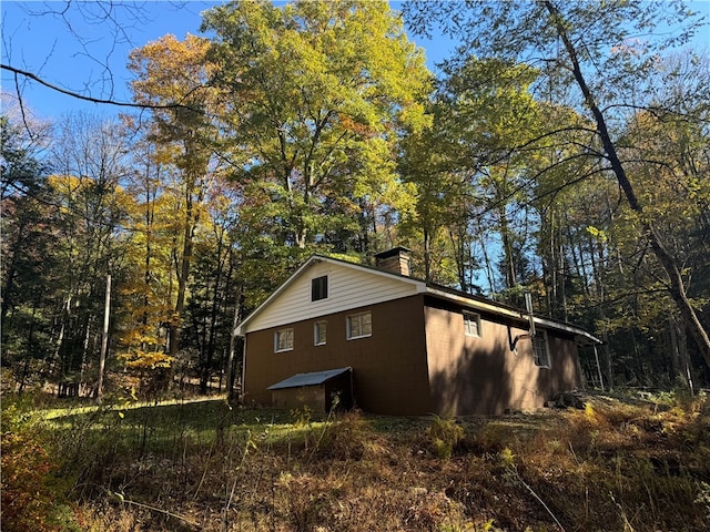 view of side of home