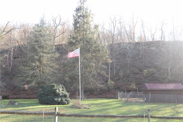 497 Pike Run Dr, W Pike Run Twp, PA 15427 - view of street with a wooded view