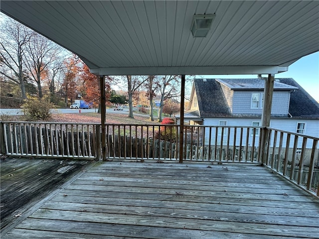 view of deck