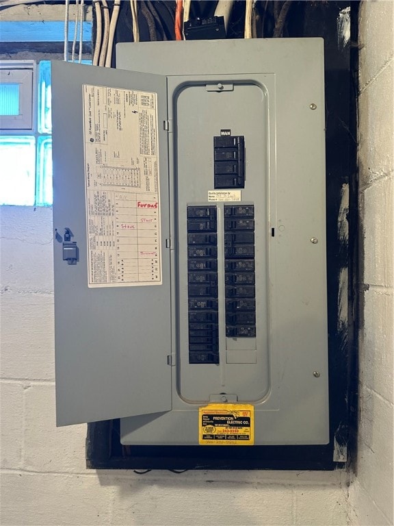 utilities with electric panel