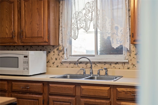 kitchen with sink