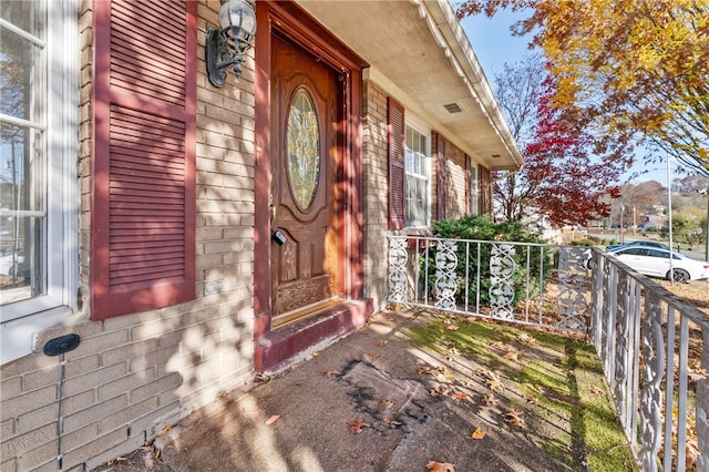 view of property entrance