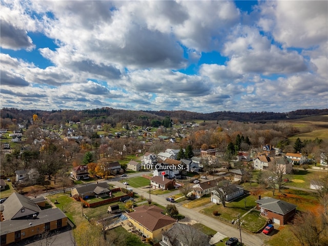 bird's eye view