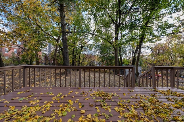 view of deck