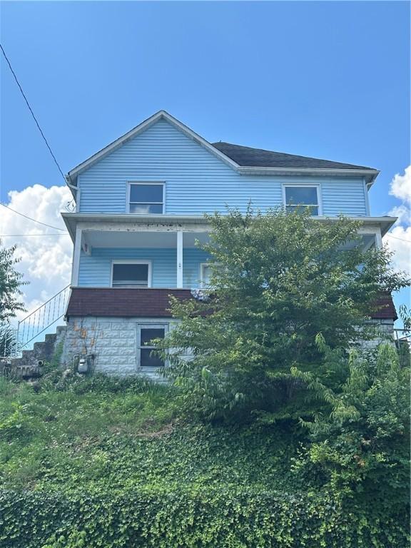403 Lowell St, Vandergrift, PA 15690 - view of property exterior featuring stairs