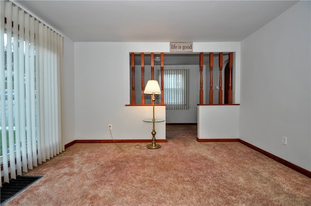 empty room with carpet