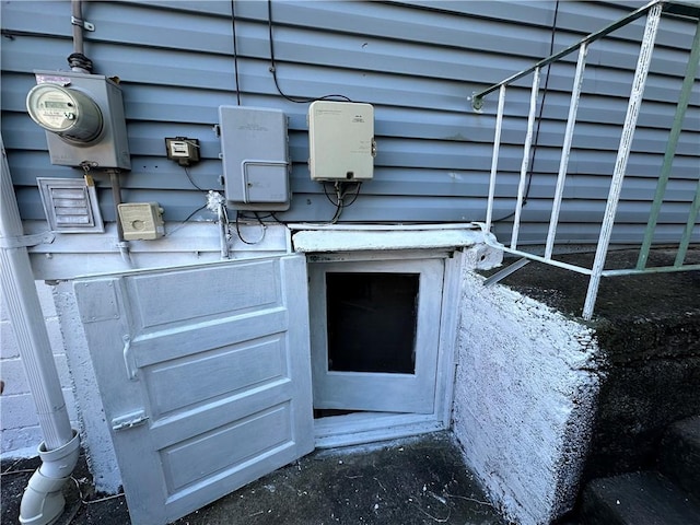 1447 Fleming Ave, Mckees Rocks, PA 15136 - exterior view of electric meter