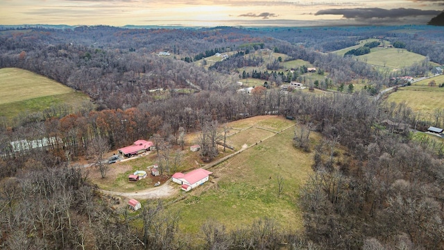 156 Sundust Rd, Nottingham, PA 15330 - overview of rural landscape with a forest
