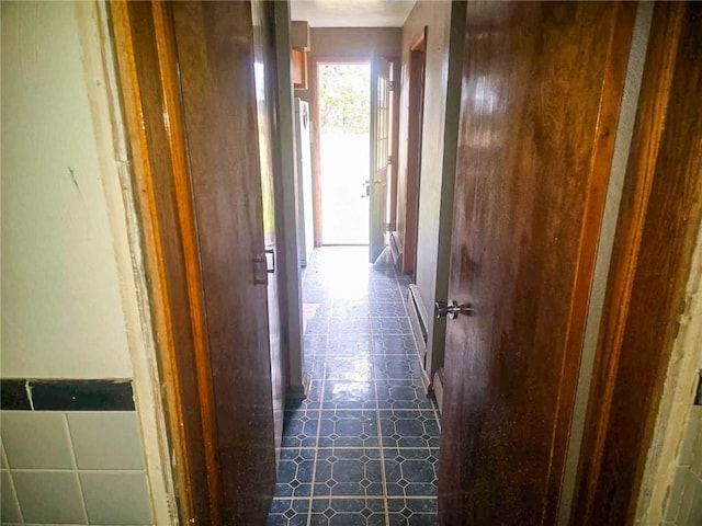 115 Mountain View Dr, E/W Wheatfield Twp, PA 15920 - hallway with dark floors