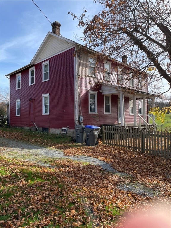 view of back of house