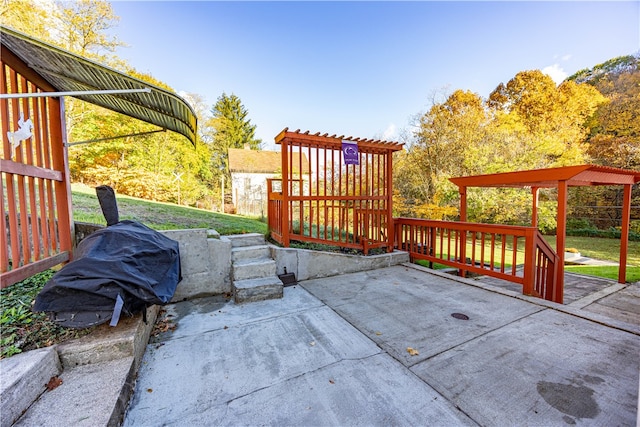 view of patio / terrace