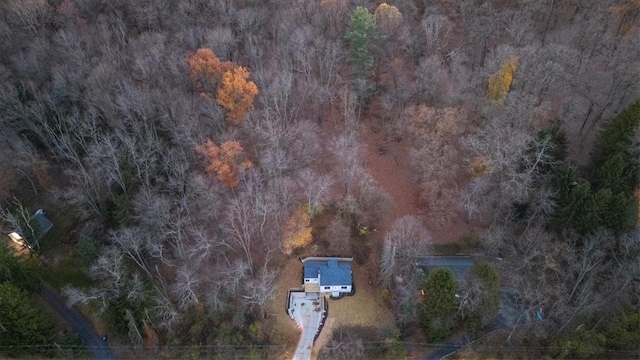 190 Pine Creek Rd, Mccandless, PA 15090 - aerial overview of property's location with a heavily wooded area