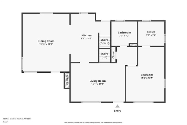 190 Pine Creek Rd, Mccandless, PA 15090 - room layout