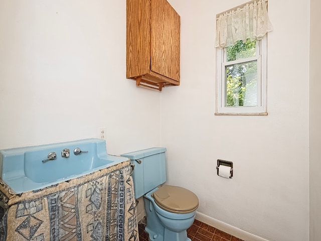 bathroom with toilet