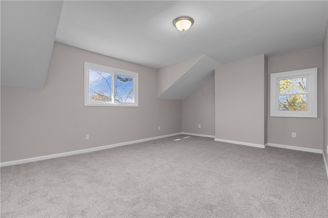 bonus room with carpet floors