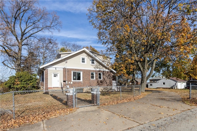 view of bungalow-style house