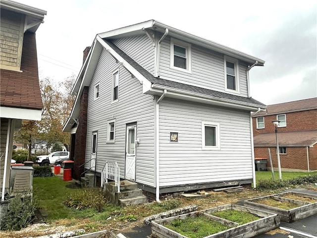 view of home's exterior