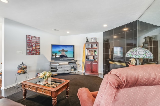 view of living room