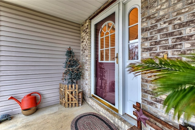 view of entrance to property