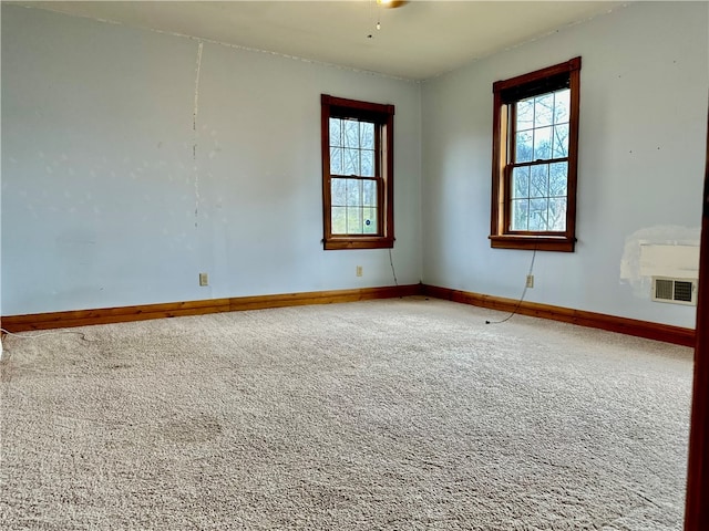 spare room with carpet