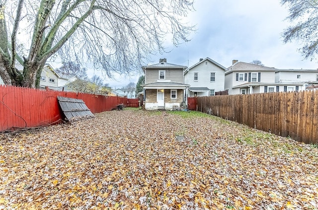 view of back of house