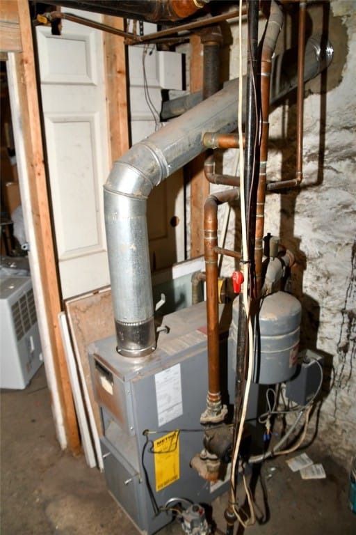 view of utility room