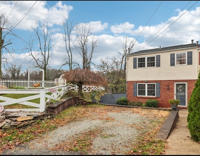 view of property exterior