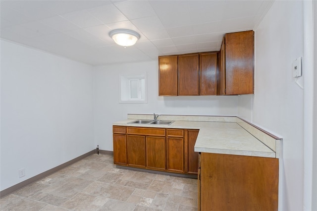 kitchen featuring sink