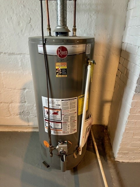 utilities with gas water heater