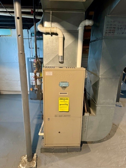 utilities with gas water heater