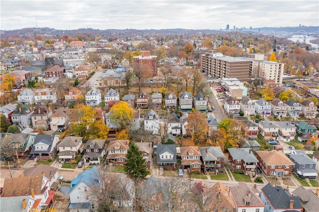 drone / aerial view