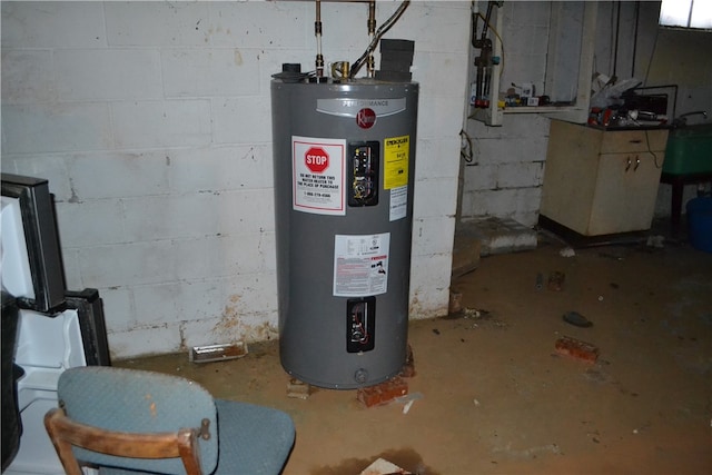 utilities with electric water heater