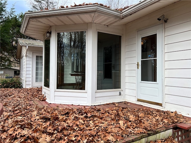 view of entrance to property