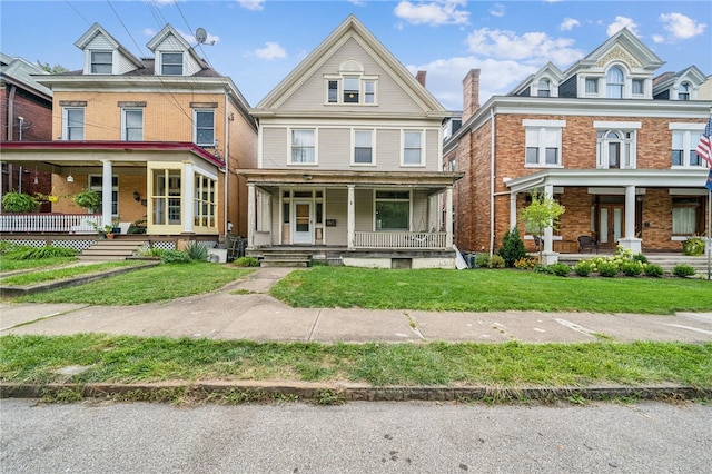 view of front of home featuring a porch