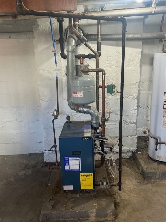 utilities with gas water heater