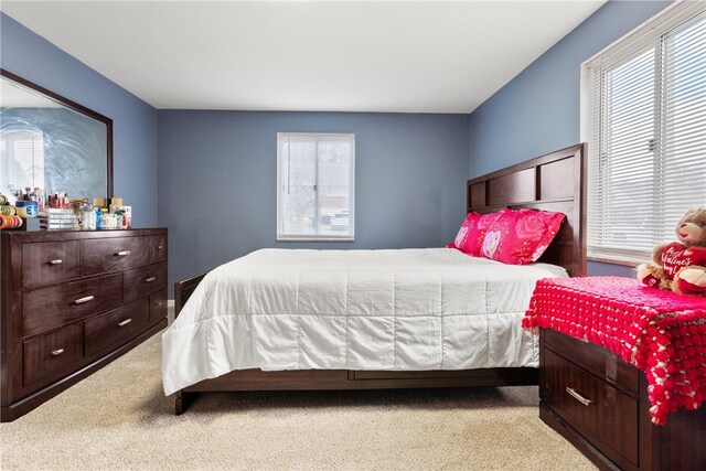 bedroom featuring carpet floors