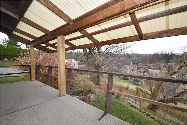 view of patio / terrace