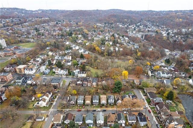 aerial view