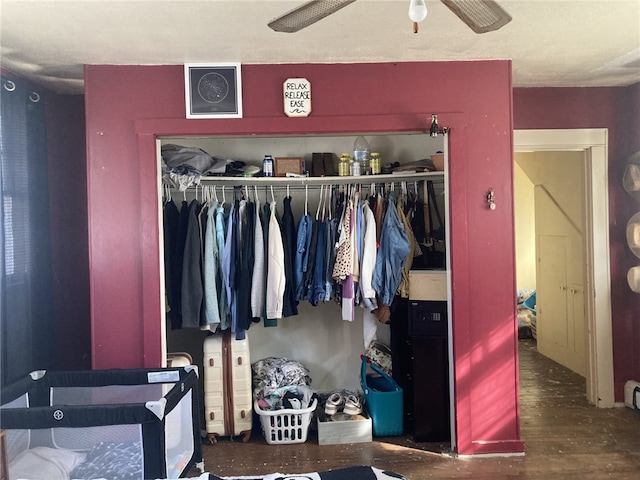 view of closet