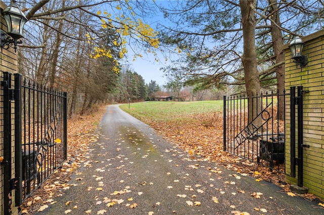 view of gate