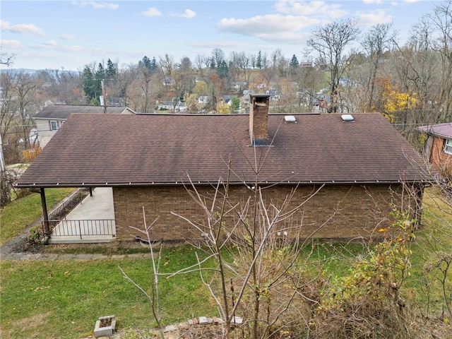 view of rear view of house