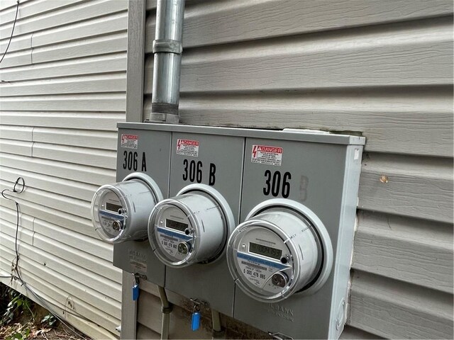 306 E Main St, Ligonier Boro, PA 15658 - exterior view of electric meter