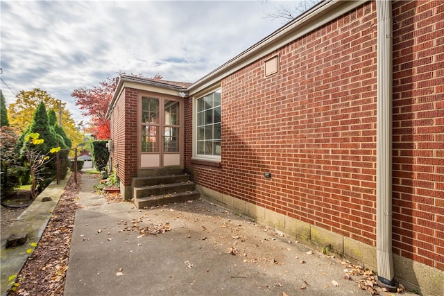 view of side of property