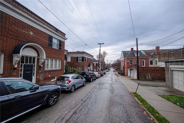 view of street