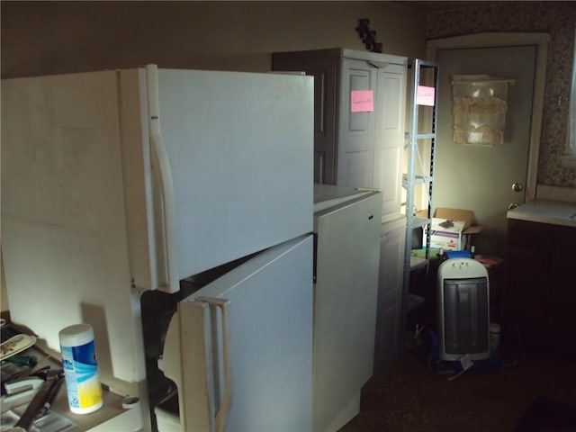 331 W Main, Somerset Boro, PA 15501 - kitchen featuring freestanding refrigerator and light countertops
