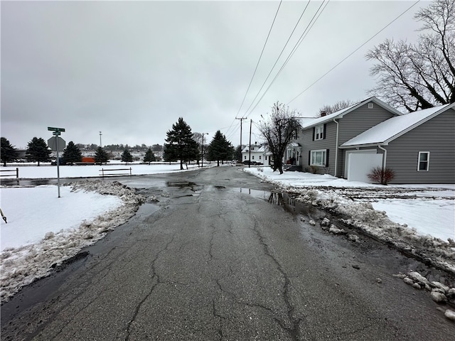 view of road