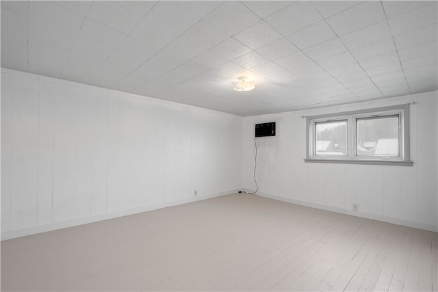 empty room featuring hardwood / wood-style floors